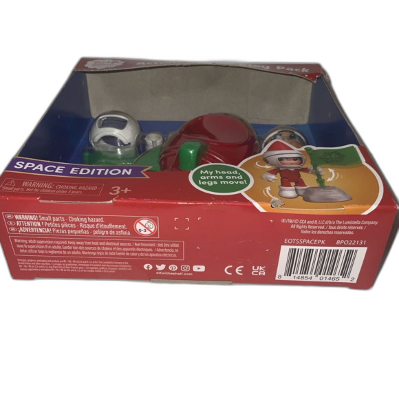 The Elf on the Shelf Action Figure Play Pack - Space Edition, 2022 NEW - Picture 3 of 3